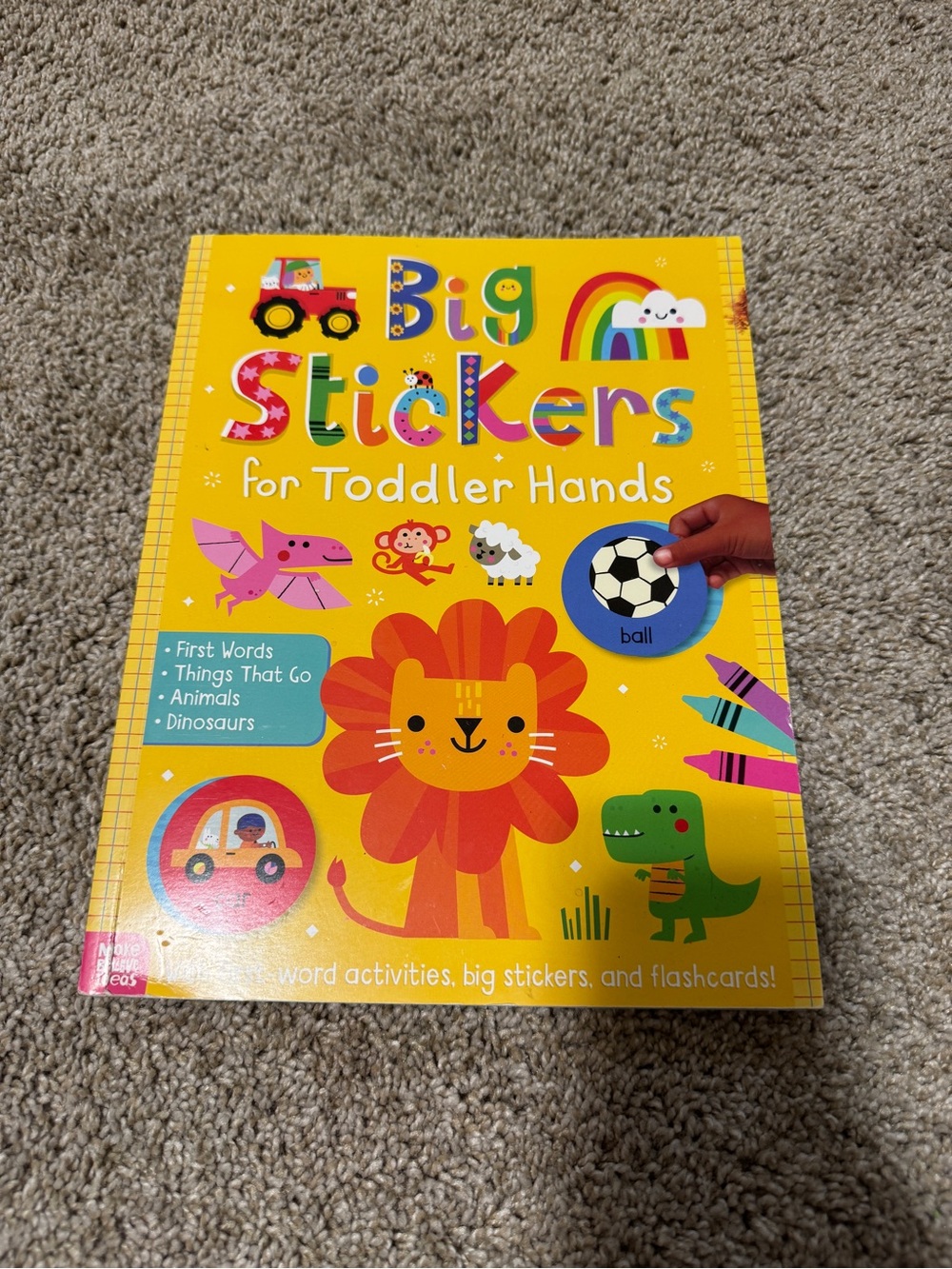 NWT Big Stickers for Toddler Hands: Everything